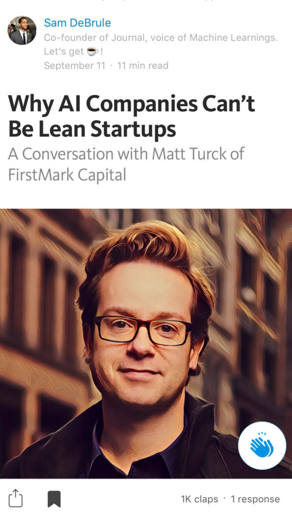 Interview with Machine Learnings