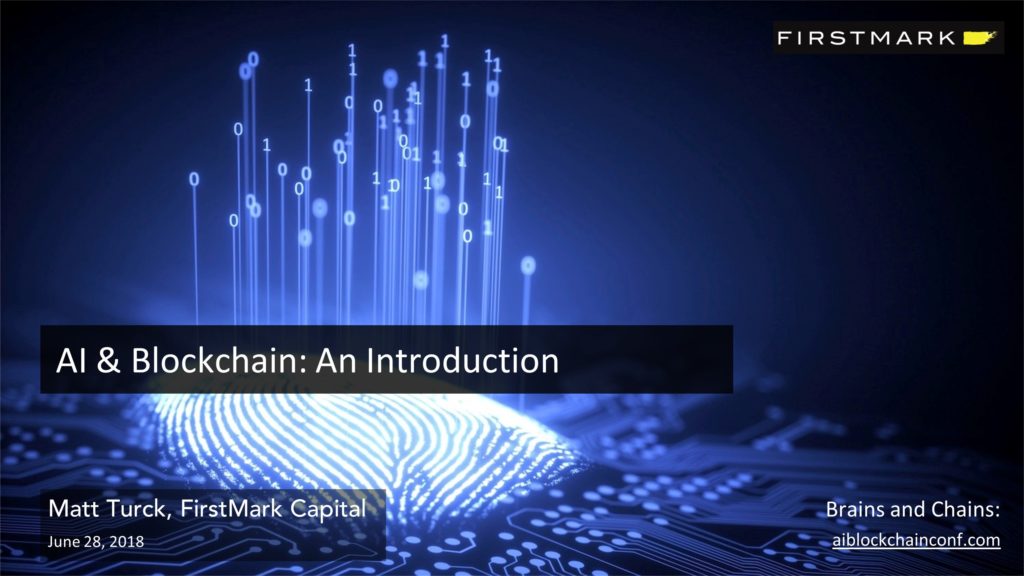 AI & Blockchain: An Introduction
