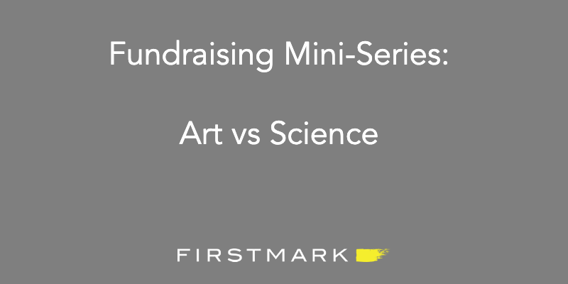 Fundraising: Art vs Science