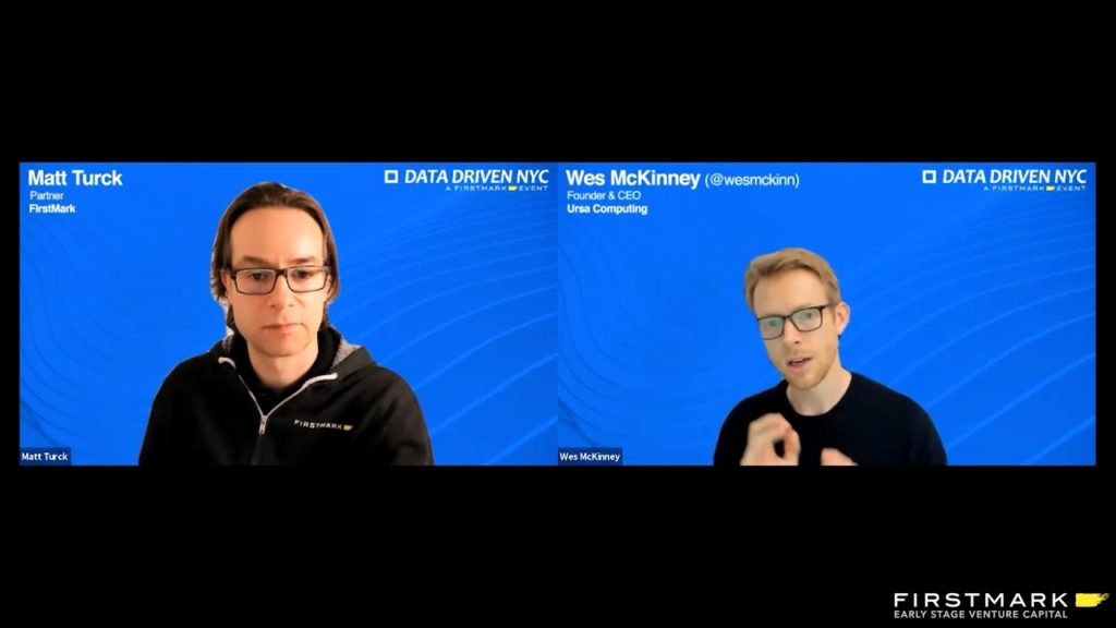 In conversation with Wes McKinney, CEO, Ursa Computing