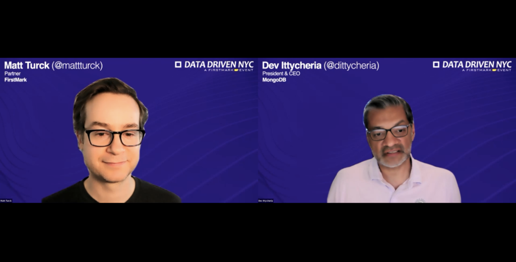 In conversation with Dev Ittycheria, CEO, MongoDB