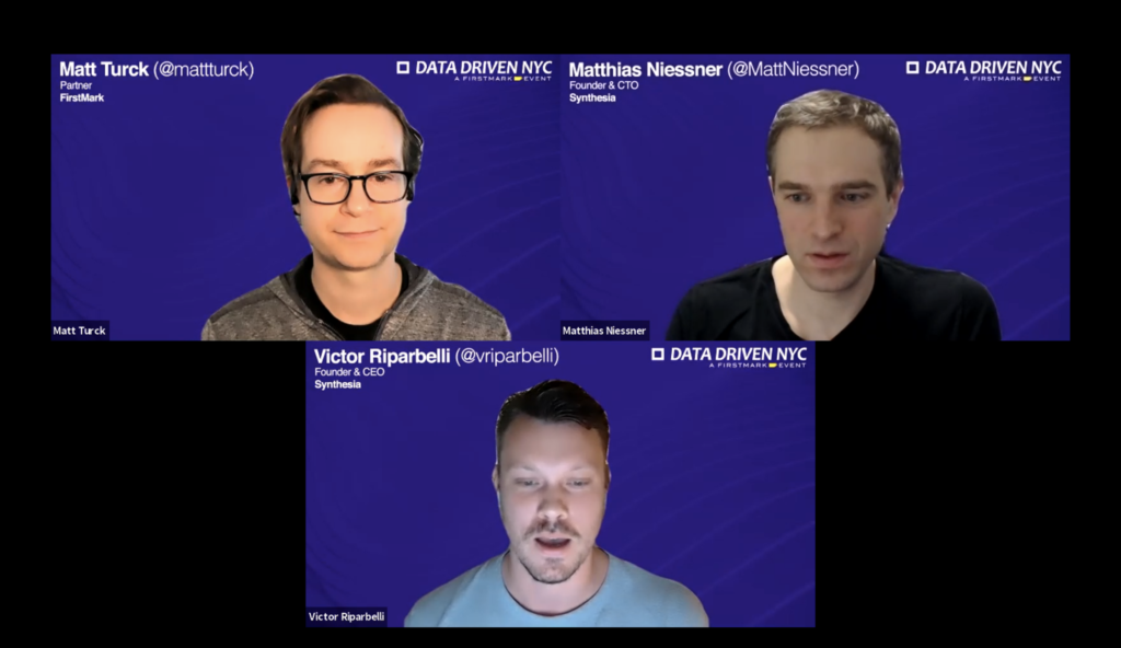 In Conversation with Victor Riparbelli (CEO) and Matthias Niessner (Co-Founder), Synthesia